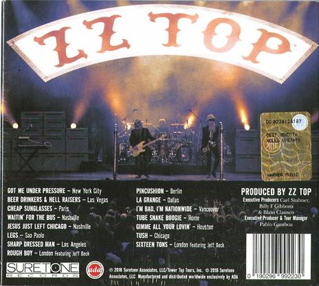 Live. Greatest Hits from Around the World - CD Audio di ZZ Top - 2