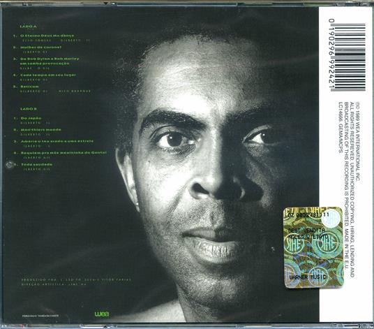 O eterno Deus mu dança - CD Audio di Gilberto Gil - 2