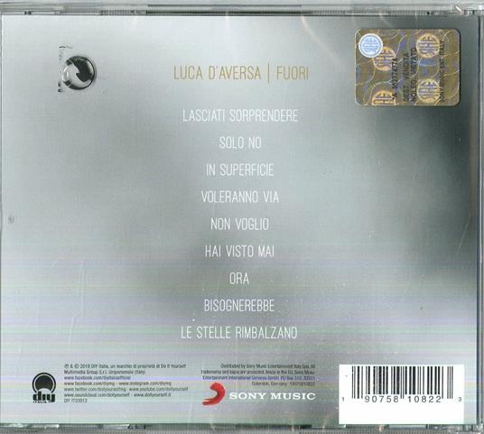 Fuori - CD Audio di Luca D'Aversa - 2