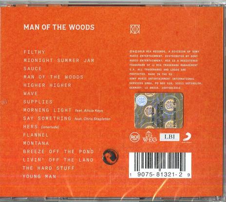 Man of the Woods - CD Audio di Justin Timberlake - 2
