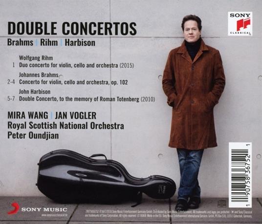 Double Concertos - CD Audio di Brahms-Rihm-Harbison