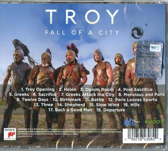 Troy. Fall of a City (Colonna sonora) - CD Audio - 2