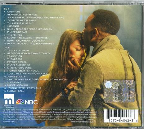 Jesus Christ Superstar. Live in Concert (Colonna sonora) - CD Audio di Cast TV of Jesus Christ Superstar - 2