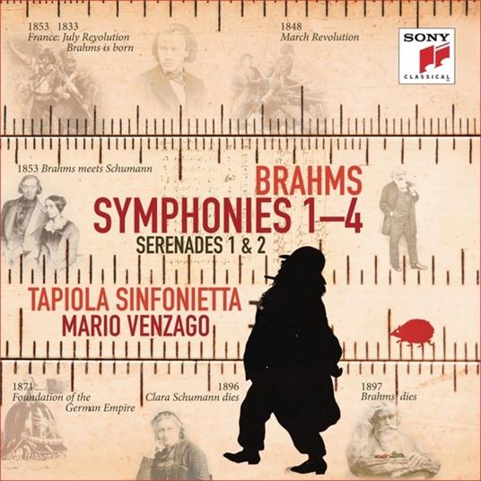 Sinfonie complete - Serenate n.1, n.2 - CD Audio di Johannes Brahms,Tapiola Sinfonietta,Mario Venzago