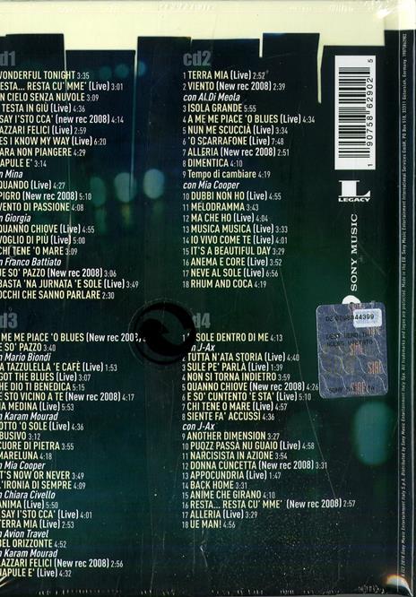 Le corde dell'anima. Studio e Live (Bookset) - Pino Daniele - CD | IBS