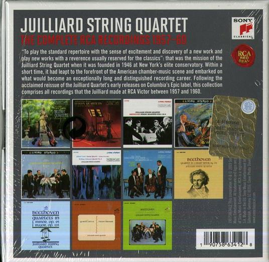 The Complete RCA Recordings - CD Audio di Juilliard String Quartet - 2