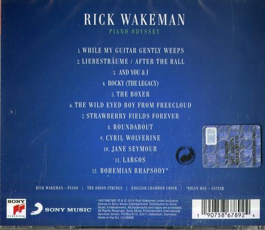 Piano Odyssey - CD Audio di Rick Wakeman - 2