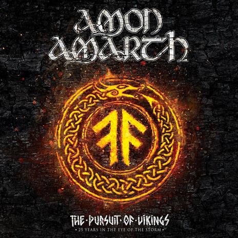The Pursuit of Vikings. 25 Years in the Eye of the Storm - CD Audio + DVD di Amon Amarth