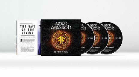 The Pursuit of Vikings. 25 Years in the Eye of the Storm - CD Audio + DVD di Amon Amarth - 2