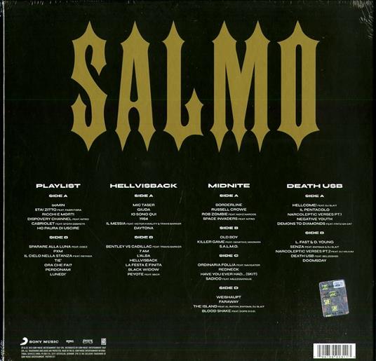 Playlist (Vinyl Box Set + Card auografata) - Salmo - Vinile | IBS