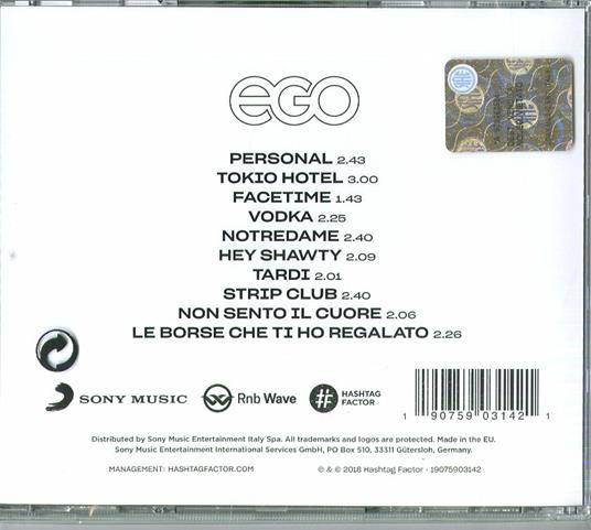 Ego - CD Audio di Biondo - 2