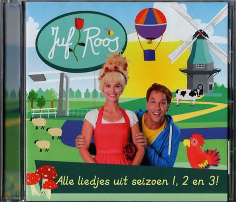 Alle Liedjes Uit Seizoen 1, 2 En 3 - CD Audio di Juf Roos