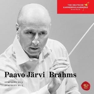 Sinfonie n.3, n.4 - CD Audio di Johannes Brahms,Paavo Järvi,Deutsche Kammerphilharmonie