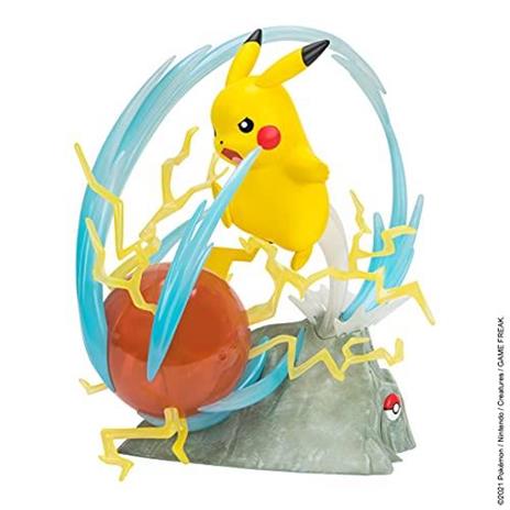 Pokémon 25th anniversary Light-Up Deluxe Statue Pikachu 33 cm - 2