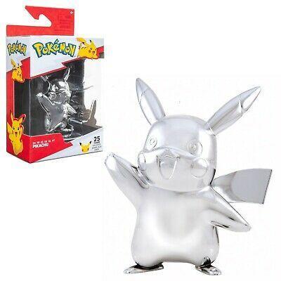 Pokémon 25th anniversary Select Battle Mini figures Silver Version Set A  Pikachu 7 cm - ND - Personaggi - Giocattoli