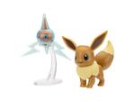 Pokémon Battle Figura Set 2-pack Eevee -4, Rotom 5 Cm Jazwares