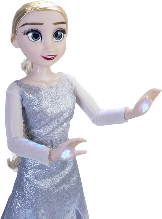 Frozen 2 Bambola Gigante Elsa 80 cm Jakks Pacific (214964) - Jakks Pacific  - Bambole Fashion - Giocattoli | IBS