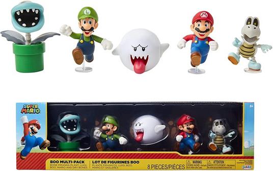 Jack Pacific Super Mario Boo & Yoshi Multipack 6 cm