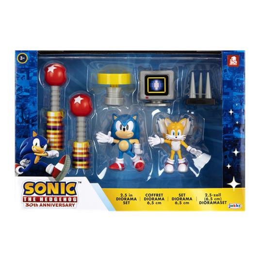 Sonic 6 cm figure diorama set