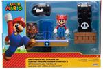 Super Mario Bros Switchback Hill diorama set 6cm Jakks Pacific