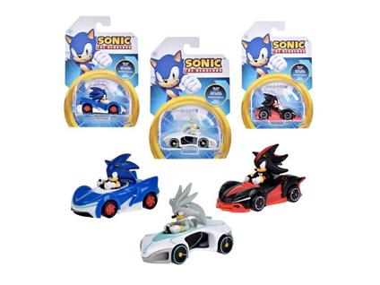 Sonic The Hedgehog Veicoli Die Cast Scala 1:64 Modelli Assortiti