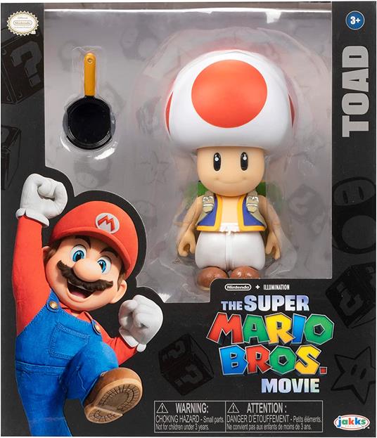 The Super Mario Bros. Movie Mini Figura Mario 3 Cm Jakks Pacific - Jakks  Pacific - TV & Movies - Giocattoli