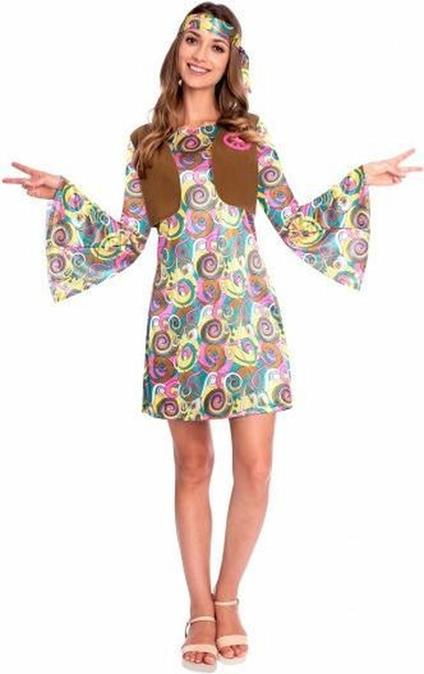 Amscan: Adult Costume 60'S Psychedlic Hippy Size S