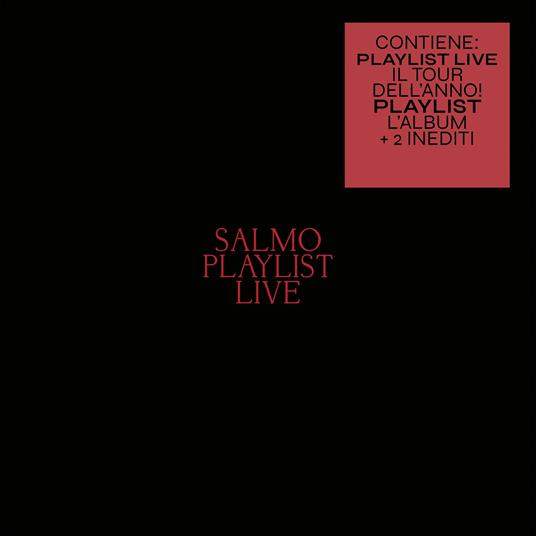 SALMO - PLAYLIST LIVE RED VINYL