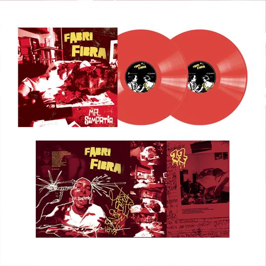 Mr. Simpatia (Red Coloured Vinyl) - Vinile LP di Fabri Fibra