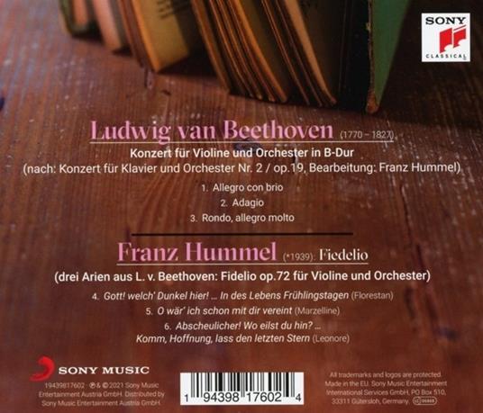 Fidelio - Beethoven Arrangements - CD Audio di Ludwig van Beethoven,Elena Denisova - 2