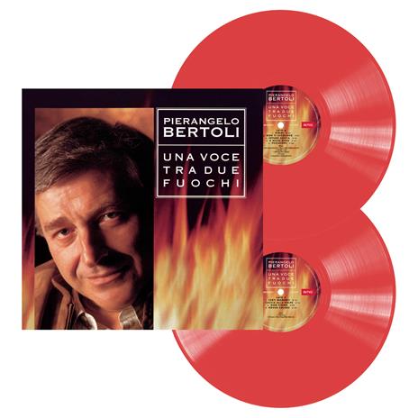 Una voce tra due fuochi. The Best of (Red Coloured Vinyl) - Vinile LP di Pierangelo Bertoli