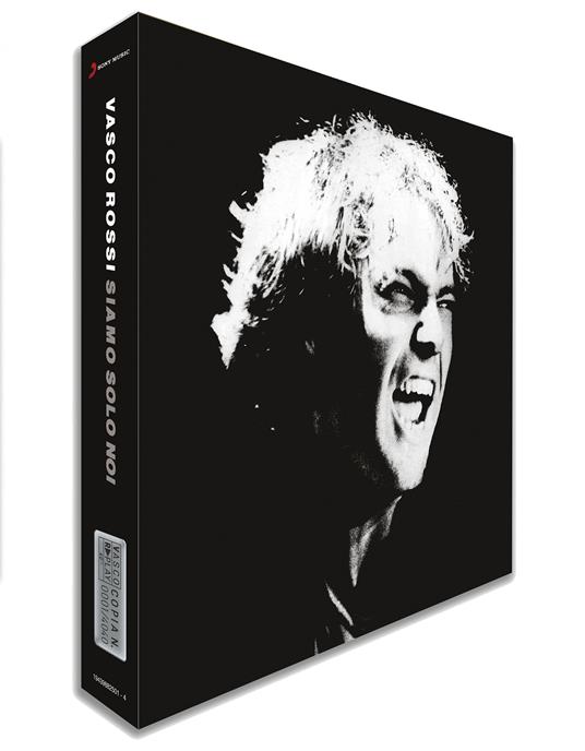 Siamo solo noi 40^ R-Play (Special Box Set Edition: CD + LP + MC + 7" Vinyl) (with Book 128 pag.) - Vinile LP + CD Audio + Musicassetta di Vasco Rossi