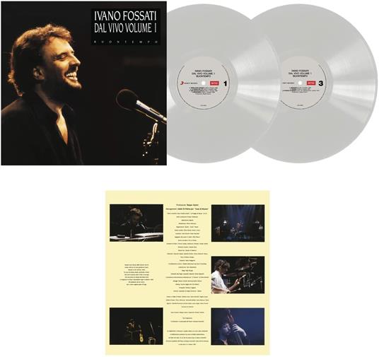 Dal vivo vol.1: Buontempo (Limited, Numbered & Transparent Vinyl Edition) - Vinile LP di Ivano Fossati