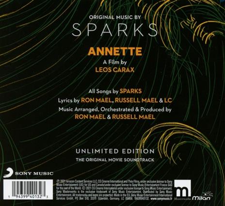 Annette (Unlimited Edition) (Colonna Sonora) - CD Audio - 2