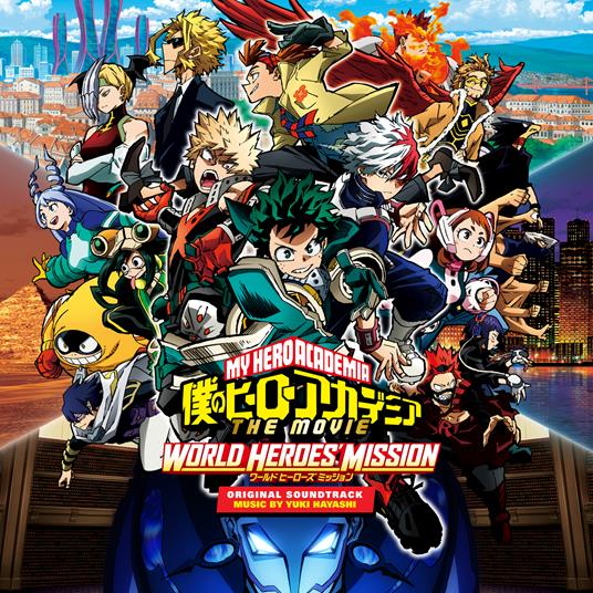 My Hero Academia. World Heroes' Mission (Colonna Sonora) - Vinile LP di Yuki Hayashi