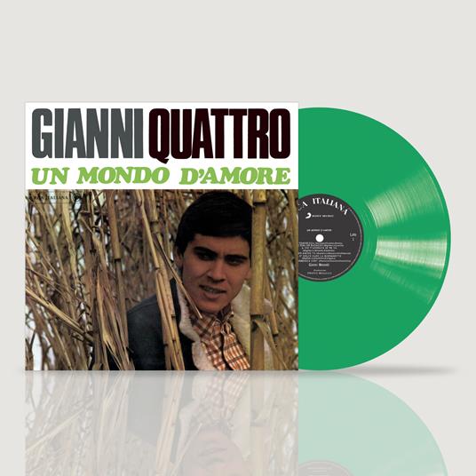 Gianni Quattro - Un mondo d'amore (Green Coloured Vinyl) - Vinile LP di Gianni Morandi