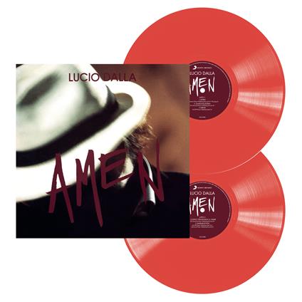 Amen (Limited, Numbered & 180 gr. Red Coloured Vinyl) - Lucio Dalla - Vinile