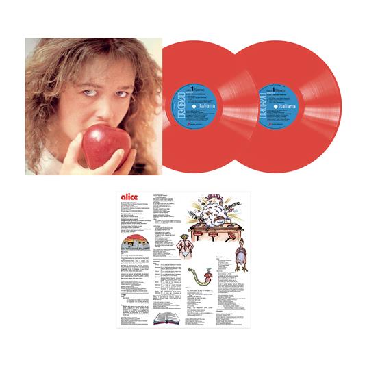 Alice (180 gr. Red Coloured Vinyl) - Vinile LP di Perigeo