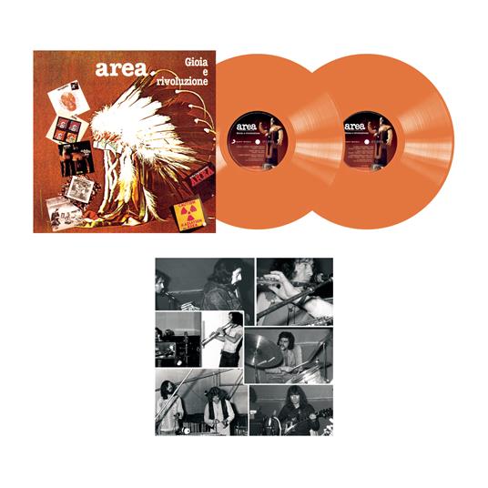 Gioia e Rivoluzione (Limited Edition - Orange Coloured Vinyl) - Vinile LP di Area