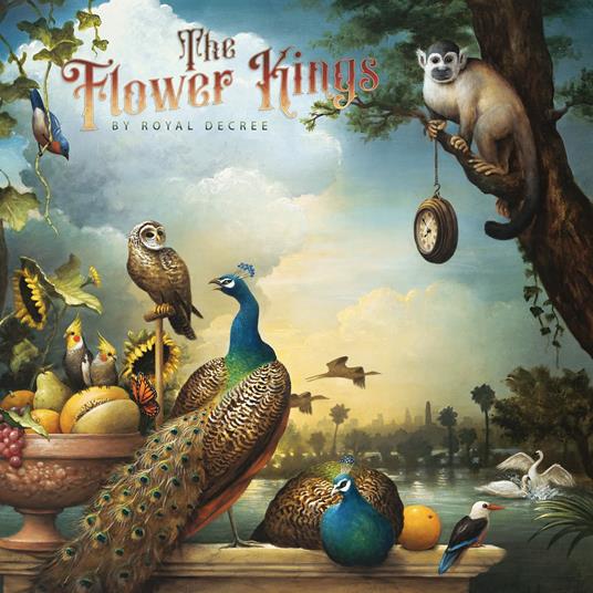 By Royal Decree (3 LP + 2 CD) - Vinile LP + CD Audio di Flower Kings