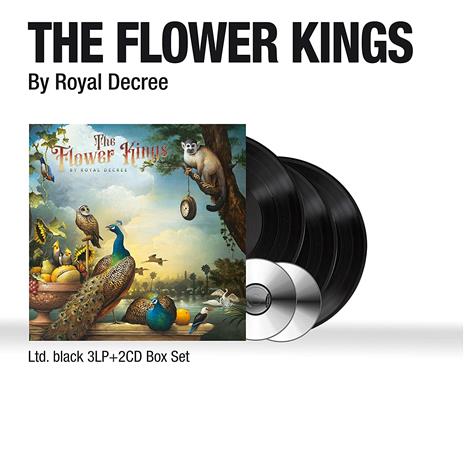 By Royal Decree (3 LP + 2 CD) - Vinile LP + CD Audio di Flower Kings - 2