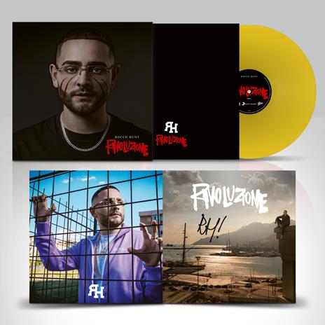 Rivoluzione (Esclusiva Feltrinelli e IBS.it - Copia autografata - Yellow Coloured Vinyl) - Vinile LP di Rocco Hunt