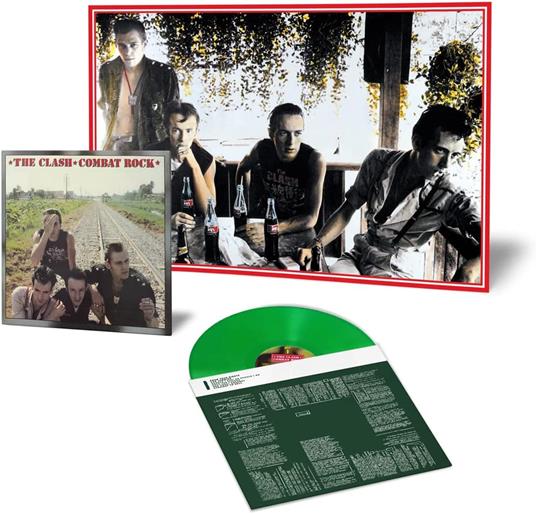 Combat Rock (Green Vinyl) - Vinile LP di Clash