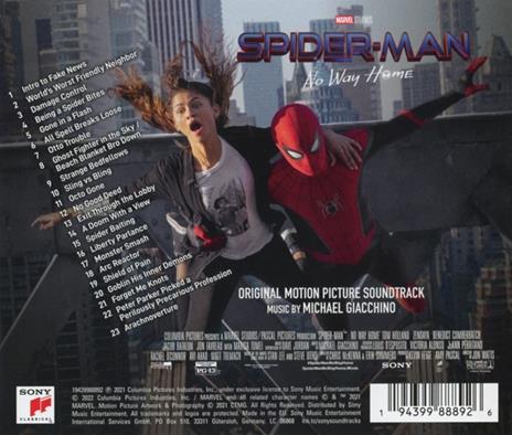 Spider-Man. No Way Home (Colonna Sonora) - CD Audio - 2