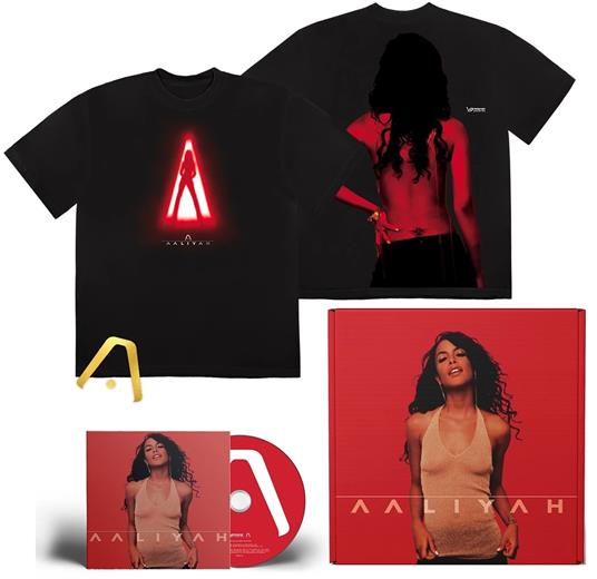 Aaliyah (T-Shirt Cd Sticker-Size M) - CD Audio di Aaliyah