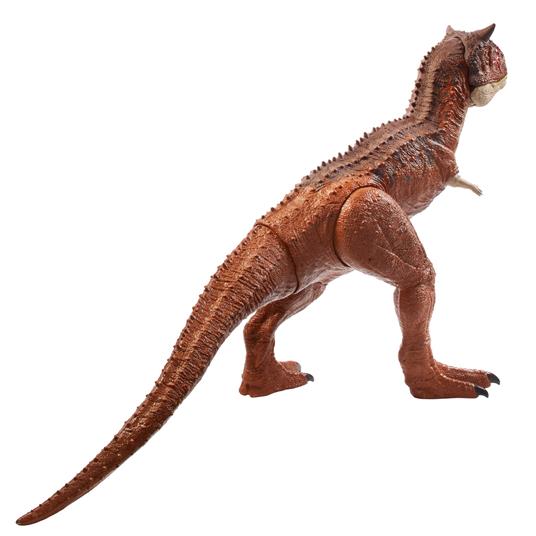 Jurassic World - Carnotauro Toro, Dinosauro con apertura sulla pancia,  lungo 91 cm; 4+ anni - Mattel - Dinosauri - Giocattoli | IBS