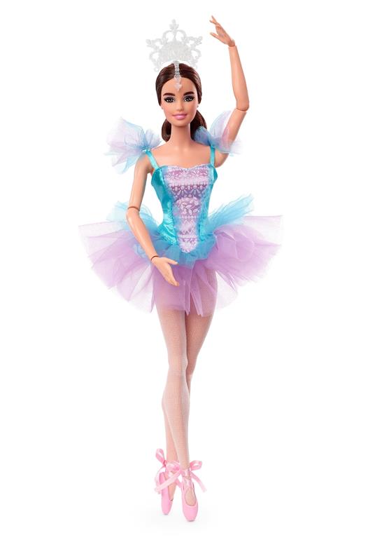 Barbie - Ballet Wishes Signature, Bambola snodata in costume da ballerina,  con tutù, scarpette a punta e coroncina - Barbie - Bambole Fashion -  Giocattoli | IBS