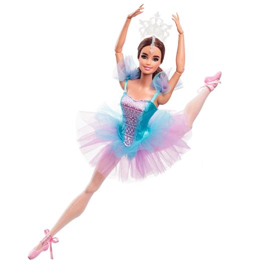 Barbie - Ballet Wishes Signature, Bambola snodata in costume da ballerina,  con tutù, scarpette a punta e coroncina - Barbie - Bambole Fashion -  Giocattoli | IBS