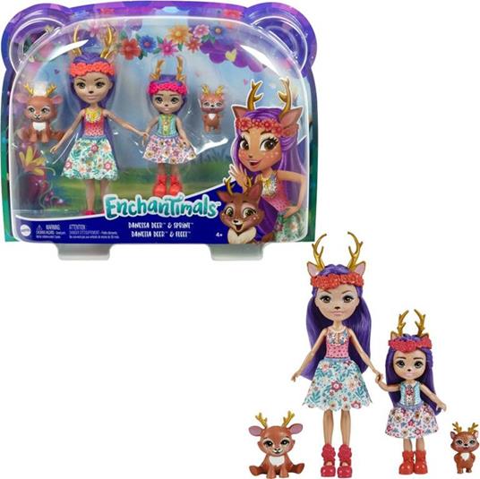 Enchantimals- Mini Bambole e Collezioni, Multicolore, HCF80 - 8