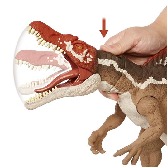 Jurassic World- Spinosauro Morso Estremo, Dinosauro Giocattolo per Bambini  6+anni - Mattel - Dinosauri - Giocattoli | IBS